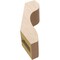 Ekena Millwork 3-inch W x 6-inch D x 10-inch H Stanfield Rough Cedar Woodgrain TimberThane Knee Brace, Primed BRCUR03X06X10STARCPR - alternate 2